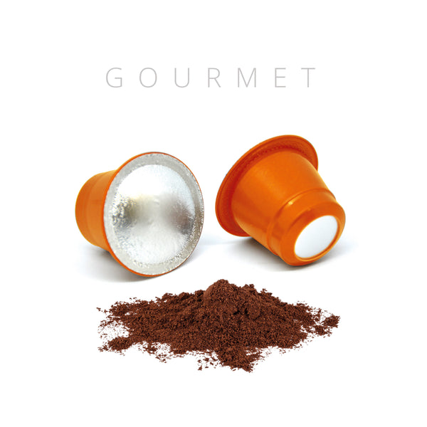 Café gamme Gourmet en capsule compatible par 10