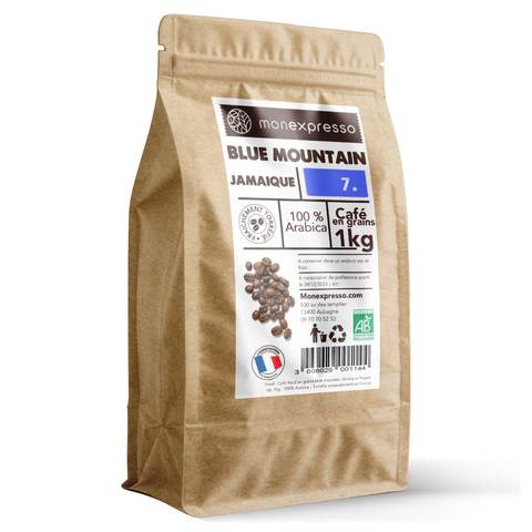 Café en grains - Jamaïque Blue Mountain Clydesdale Grade 1 - 1kg