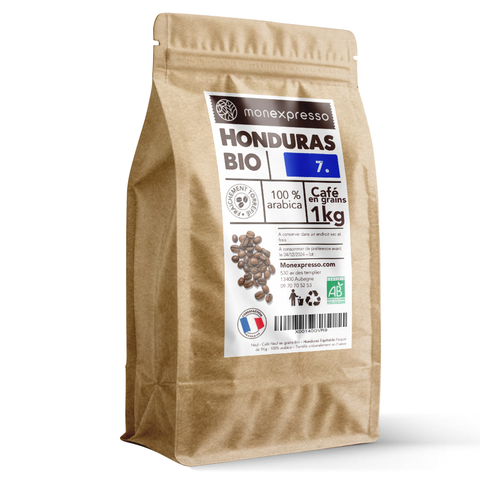 Café en grains Bio Honduras Equitable 1Kg