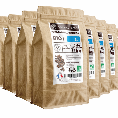 Cafés en Grains - Nicaragua Bio - 10Kg - Vente en gros