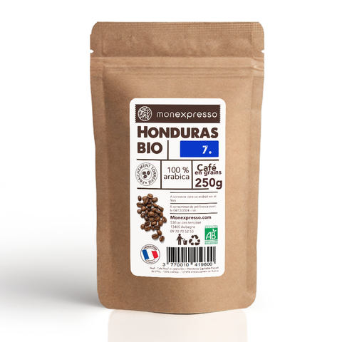 Honduras Bio Equitable - Café en grains 250g