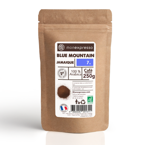 Café Moulu Jamaïque Blue Mountain Clydesdale Grade 1 - 250g