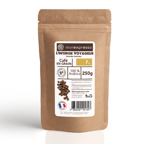 Café en grain L’Intense Voyageur 250g