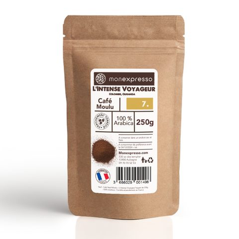 Café Moulu L’Intense Voyageur 250g