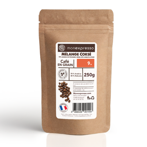 Café en grain - Mélange Corsé 250g