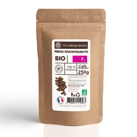 Pérou Chanchamayo Bio - Café en grains 250g